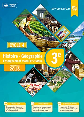 Histoire Géographie Enseignement moral et civique 3e - cycle 4