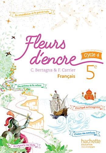 Fleurs d'encre français 5e - cycle 4