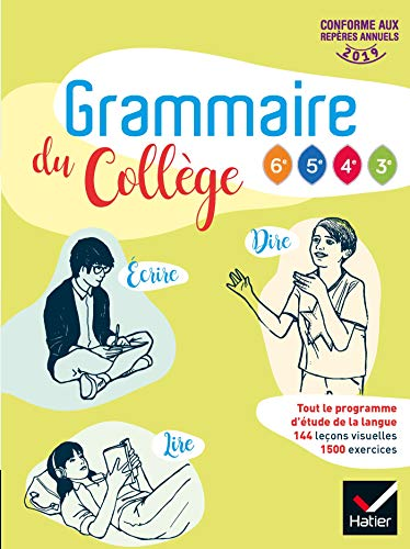 Grammaire du collège 6e 5e 4e 3e